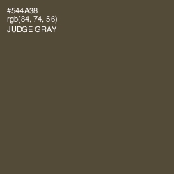 #544A38 - Judge Gray Color Image
